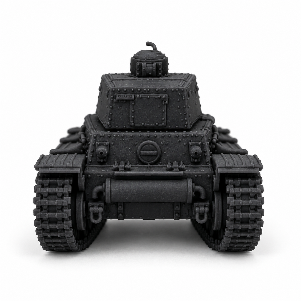 SSMODEL 1/72 1/144 Multi-Scale LT vz.40 Slovak Light Tank WWII Model Kit TSS1284