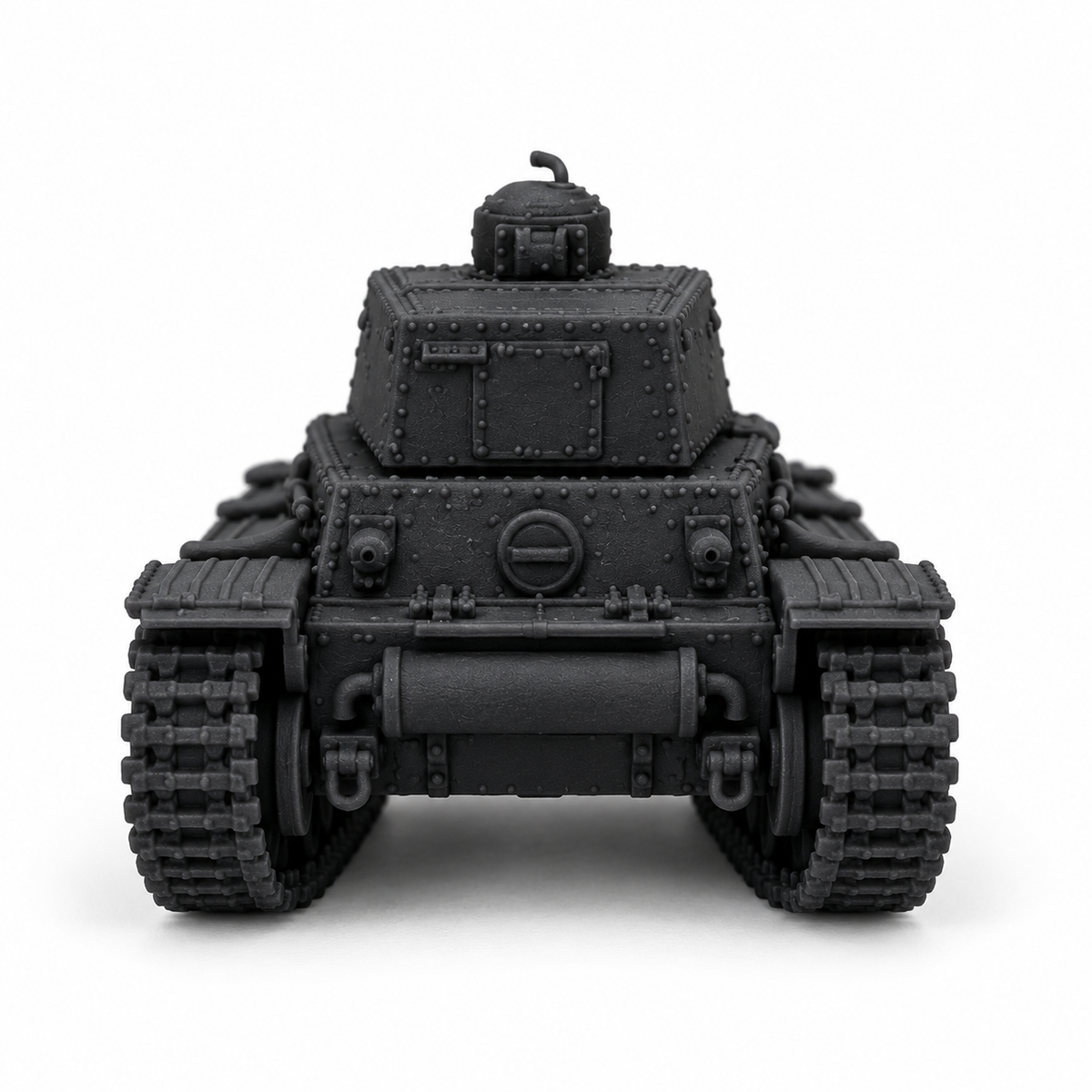 SSMODEL 1/72 1/144 Multi-Scale LT vz.40 Slovak Light Tank WWII Model Kit TSS1284 — detail view 4