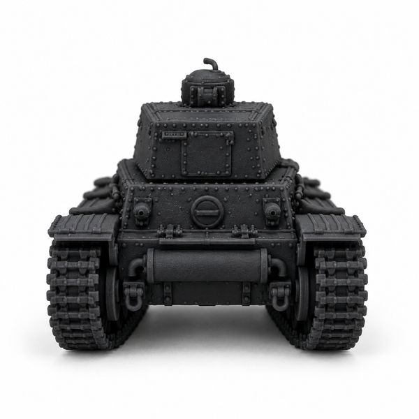 SSMODEL 1/72 1/144 Multi-Scale LT vz.40 Slovak Light Tank WWII Model Kit TSS1284