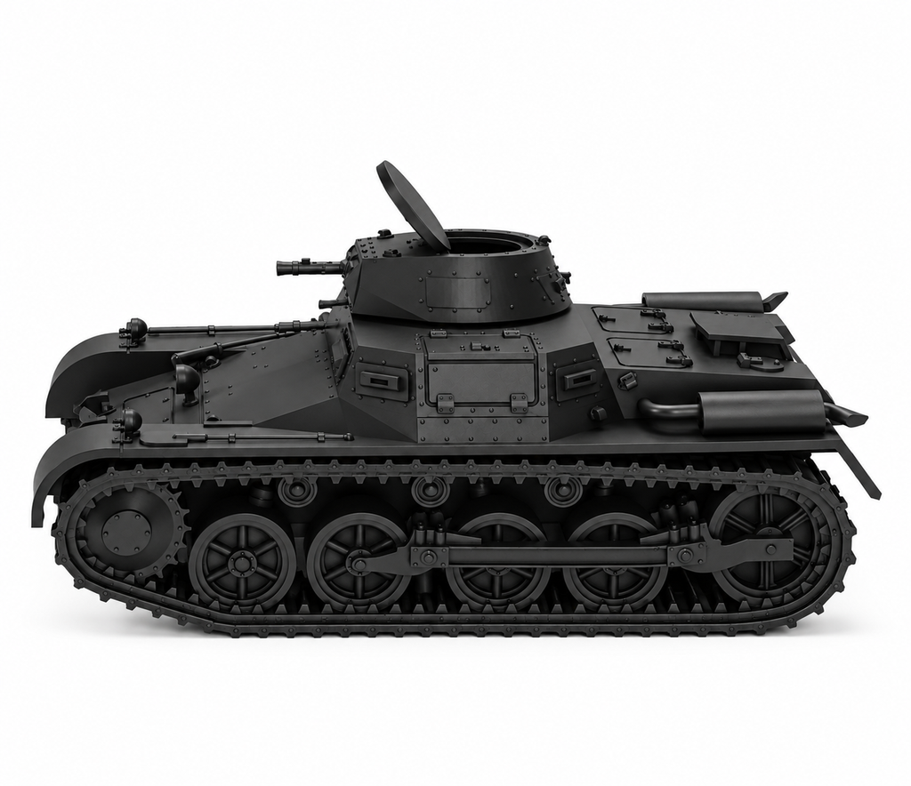 SSMODEL 1/72 1/144 Multi Scale Panzer I Ausf.A Sd.Kfz.101 Tank MODEL kit TSS1159