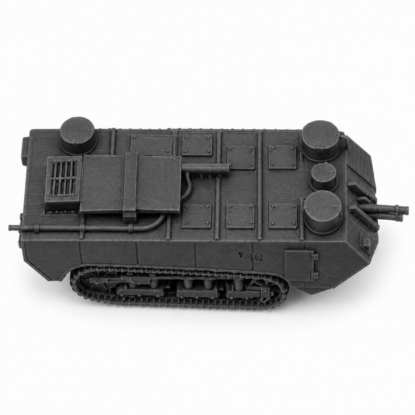 SSMODEL 1/72 1/144 Multi Scale Char Saint-Chamond WW1 Tank Resin Model TSS0728