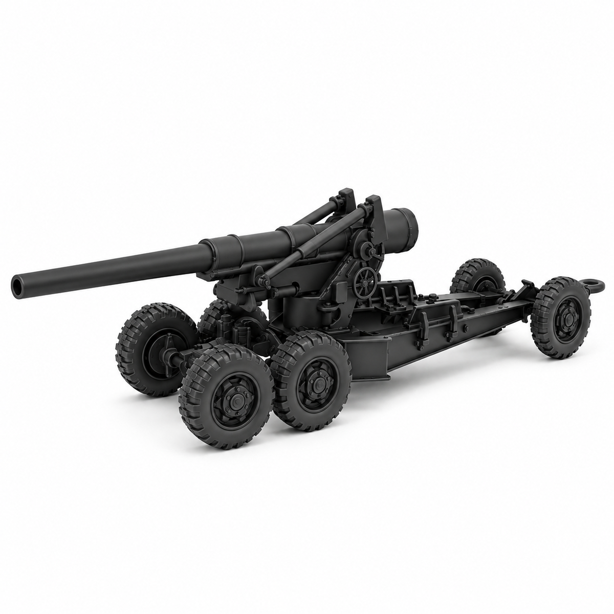 SSMODEL 1/72 1/144 Multi Scale 155mm Gun M1 Long Tom USA Resin MODEL KIT TSS0789 — detail view 11