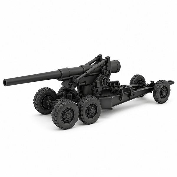 SSMODEL 1/72 1/144 Multi Scale 155mm Gun M1 Long Tom USA Resin MODEL KIT TSS0789