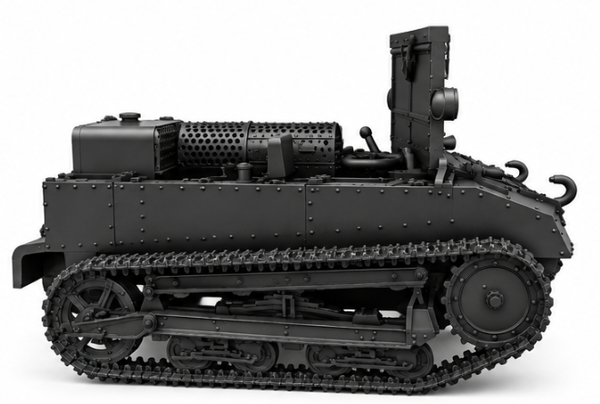 SSMODEL 1/72 1/144 C2P Artillery Tractor Poland Resin MODEL KIT TSS1462