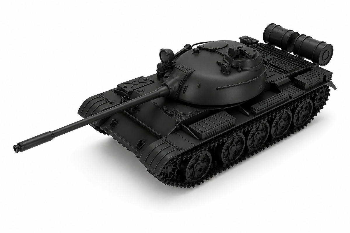 SSMODEL 1/72 1/144 Multi Scale T-55A Tank USSR Cold War Tank MODEL kit TSS1188 — detail view 11