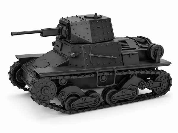 SSMODEL 1/72 1/144 Multi Scale Carro Armato L6/40 Lanciafiamme Model Kit TSS0780