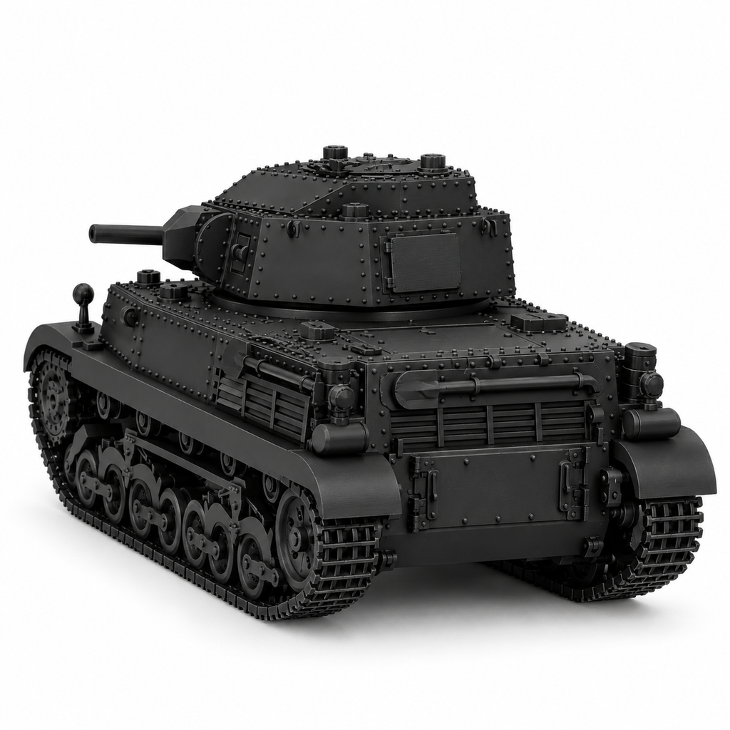 SSMODEL 1/72 1/144 Multi Scale 41M Turan II Tank Resin Model Kit TSS0743
