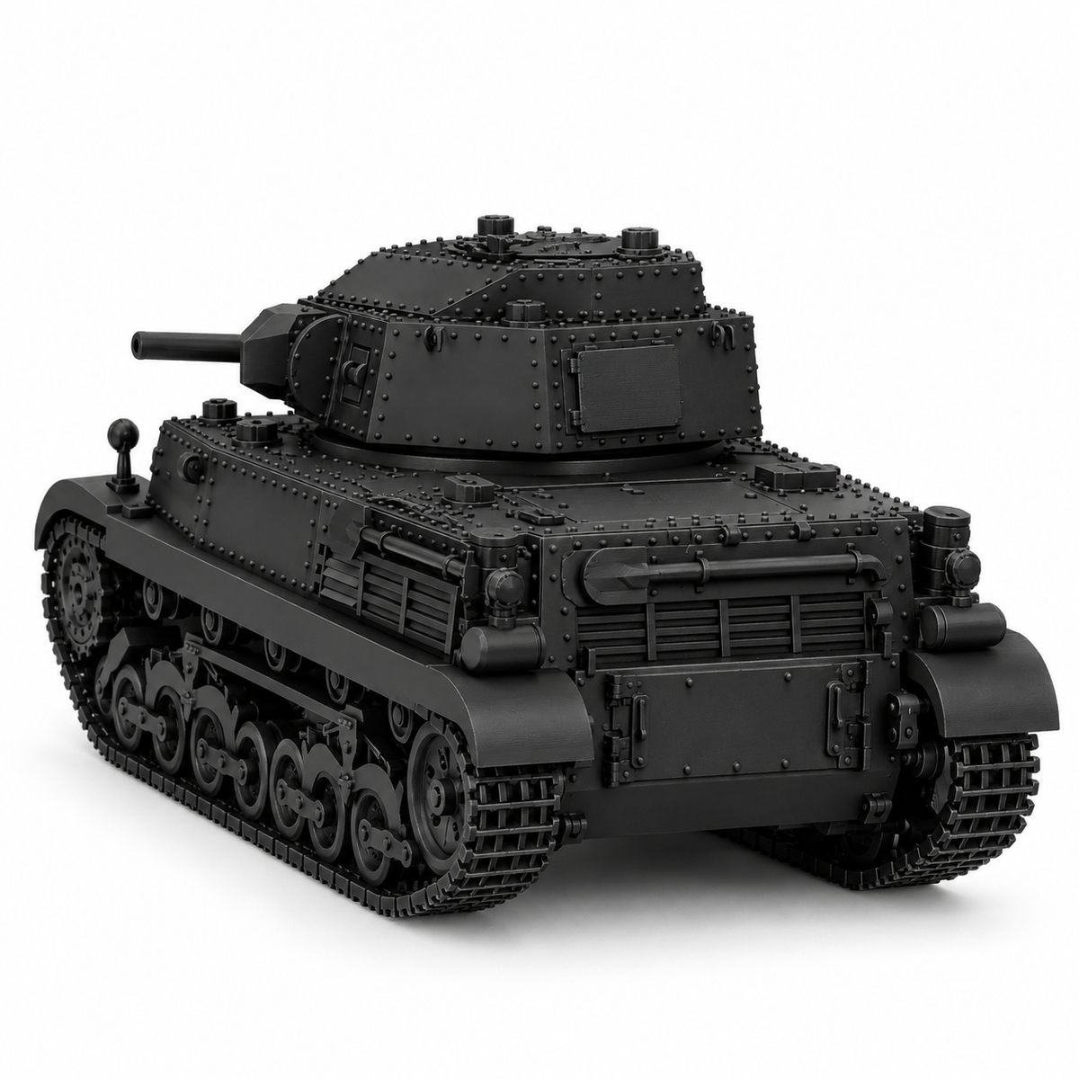 SSMODEL 1/72 1/144 Multi Scale 41M Turan II Tank Resin Model Kit TSS0743 — detail view 3