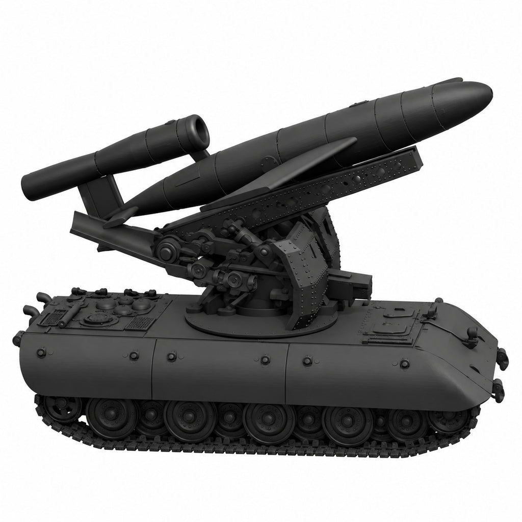 SSMODEL 1/72 1/144 Multi Scale V-1 auf E-100 german tank Resin MODEL KIT TSS0509