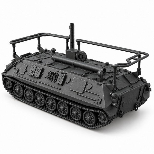 SSMODEL 1/72 1/144 Multi Scale BTR-56PU Soviet Cold War CMD Tank MODEL TSS0470