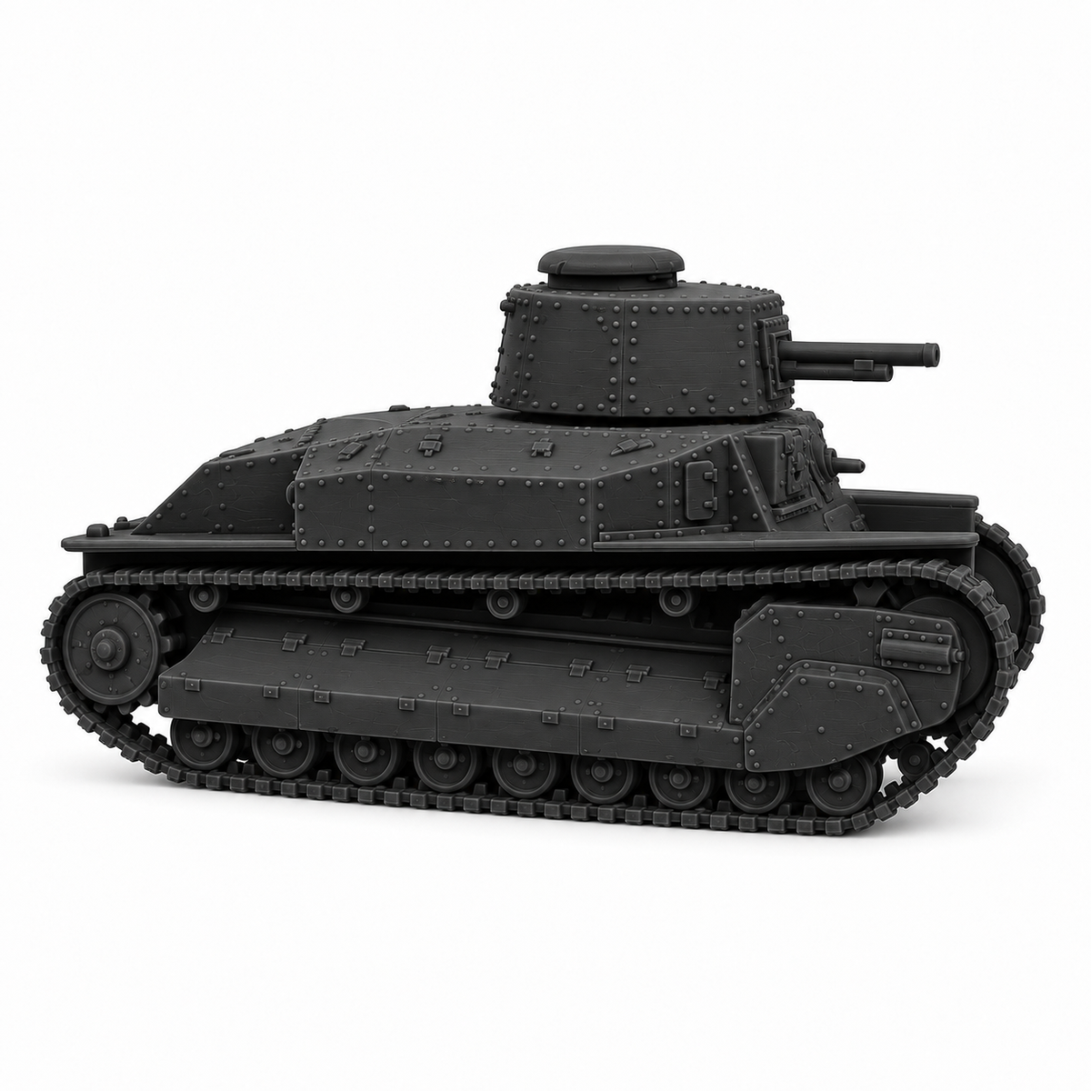SSMODEL 1/72 1/144 Multi Scale Medium Tank Type 89B I-Go Tank MODEL kit TSS1318 — detail view 4