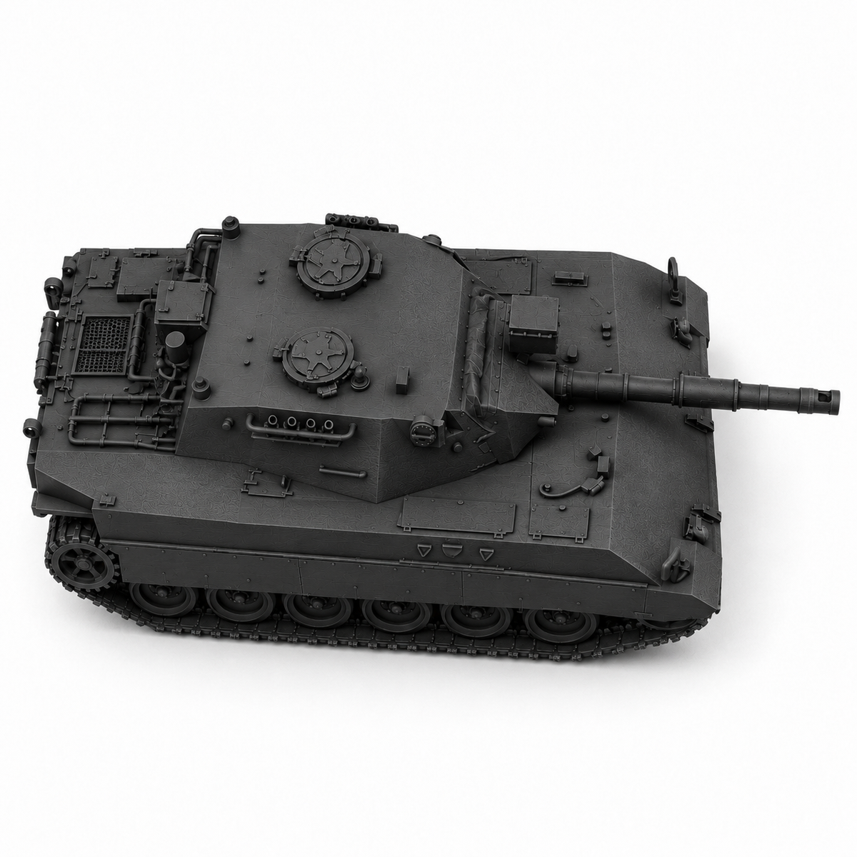 SSMODEL 1/72 1/144 Carro Leone Italian Experimental Tank Resin MODEL KIT TSS0538 — detail view 4