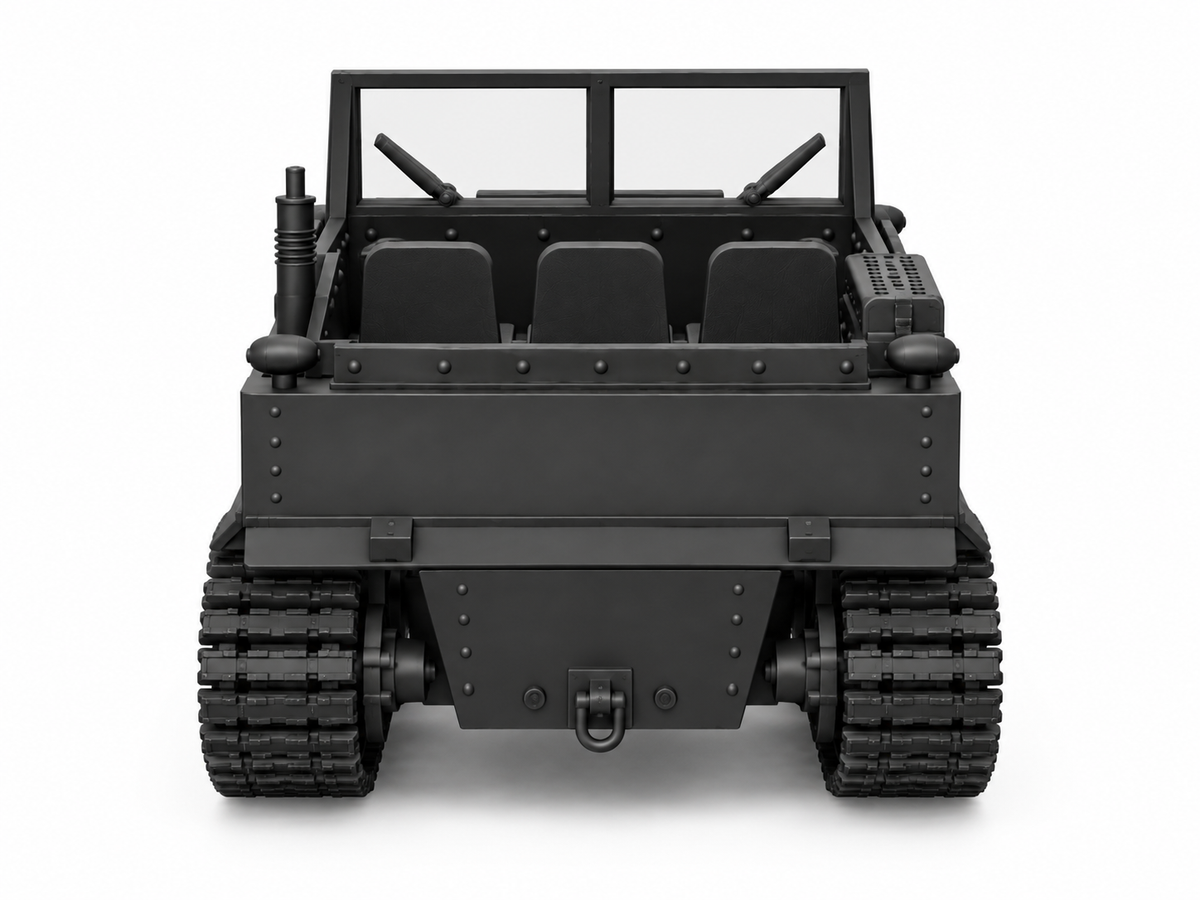 SSMODEL 1/72 1/144 Multi Scale M29 Weasel Tracked Vehicle Tank MODEL kit TSS0633 — detail view 3