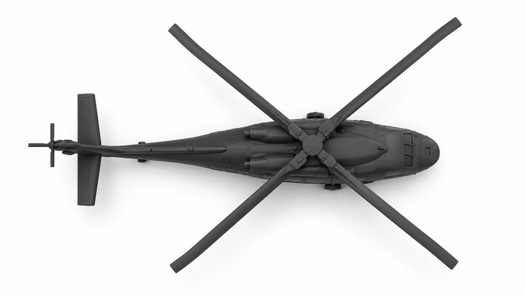 SSMODEL 1/72 1/144 Helicopter UH-60 Black Hawk US Resin Model Kit RSS0059