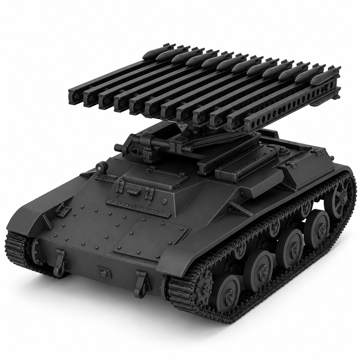 SSMODEL 1/72 1/144 BM-8-24 T60 Katyusha rocket launcher Resin MODEL KIT TSS1500 — detail view 9