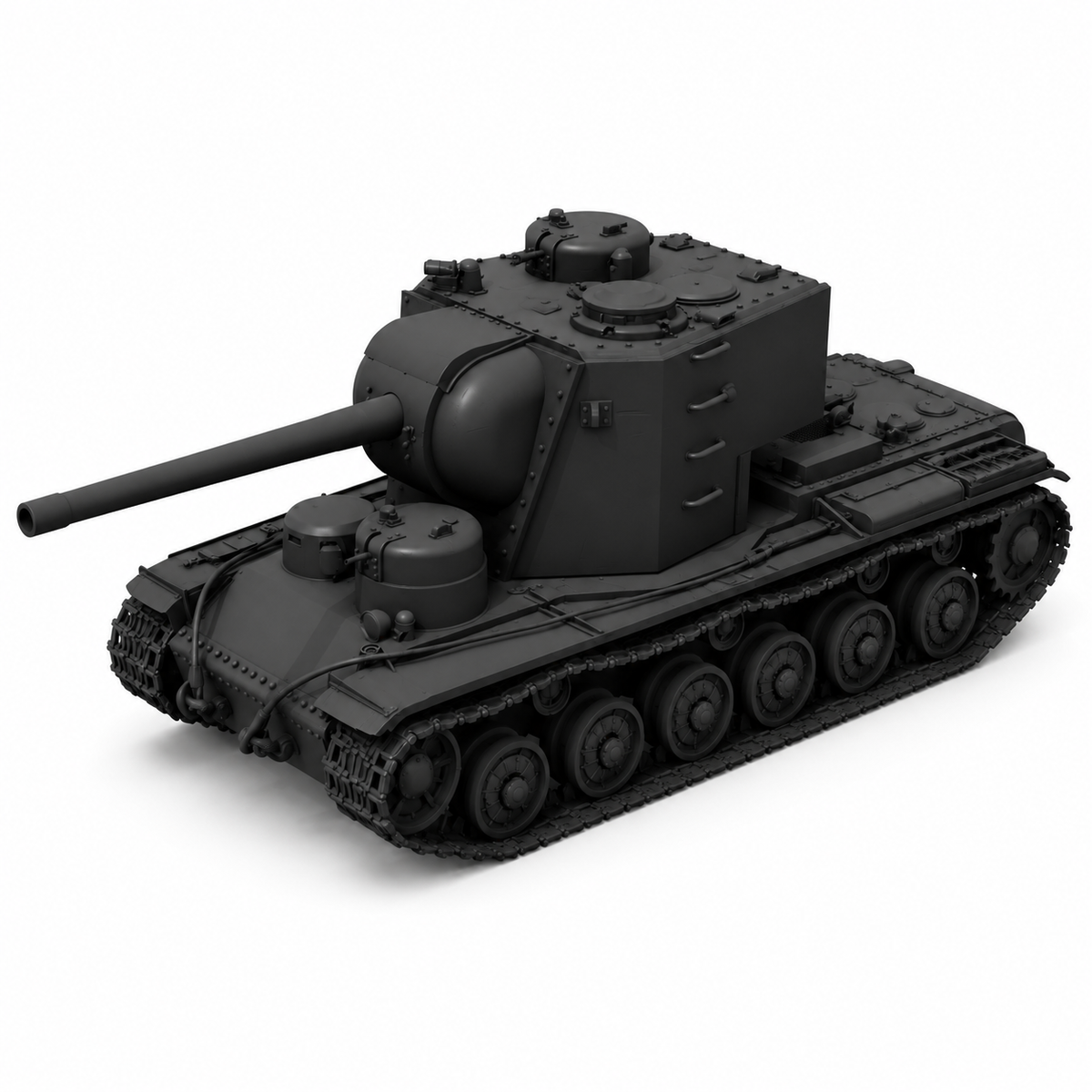 SSMODEL 1/72 1/144 KV5 Soviet experimental superheavy tank Resin MODEL TSS0468 — detail view 9
