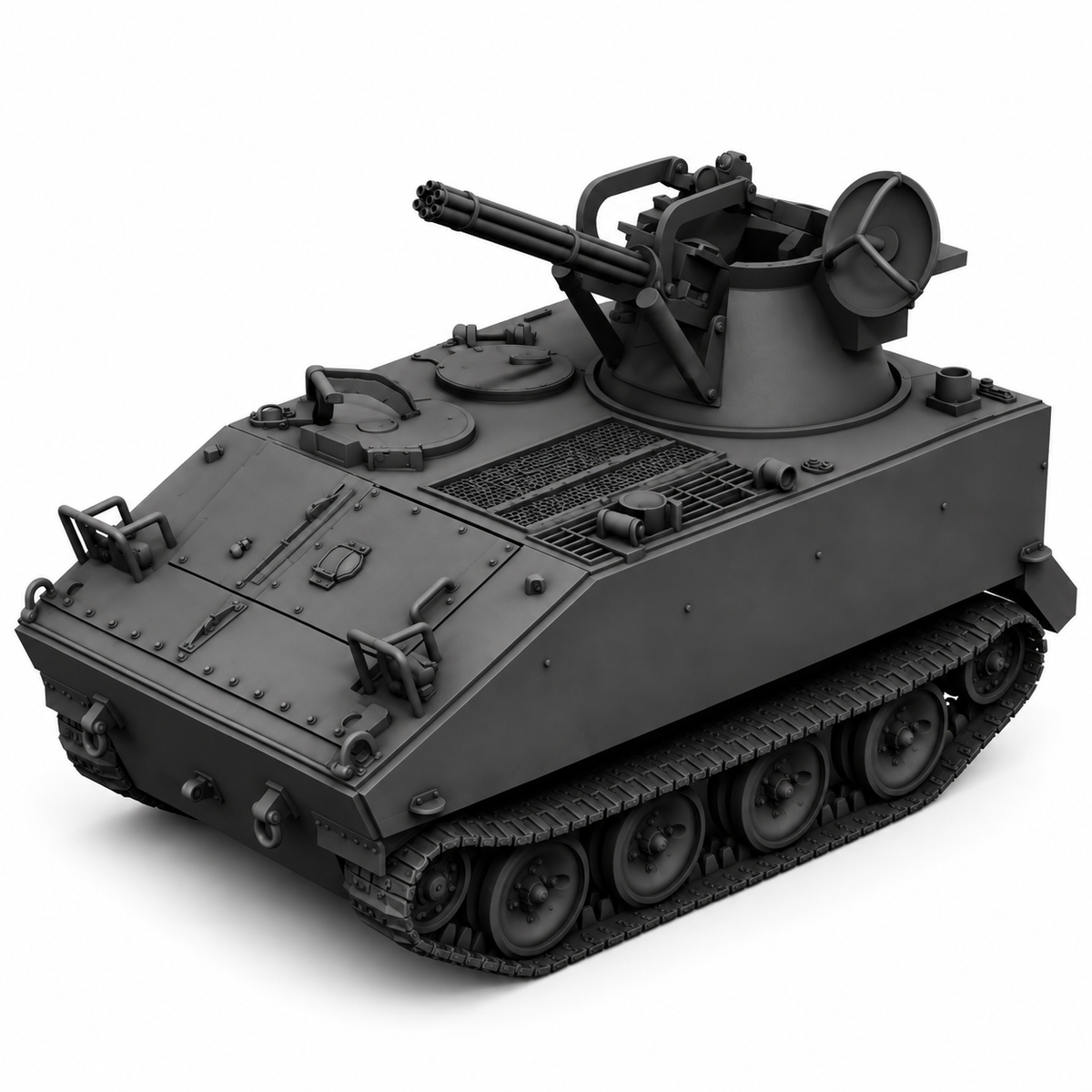 SSMODEL 1/72 1/144 Multi Scale  M114 VASD US mobile AA-gun tank MODEL TSS0398 — detail view 7