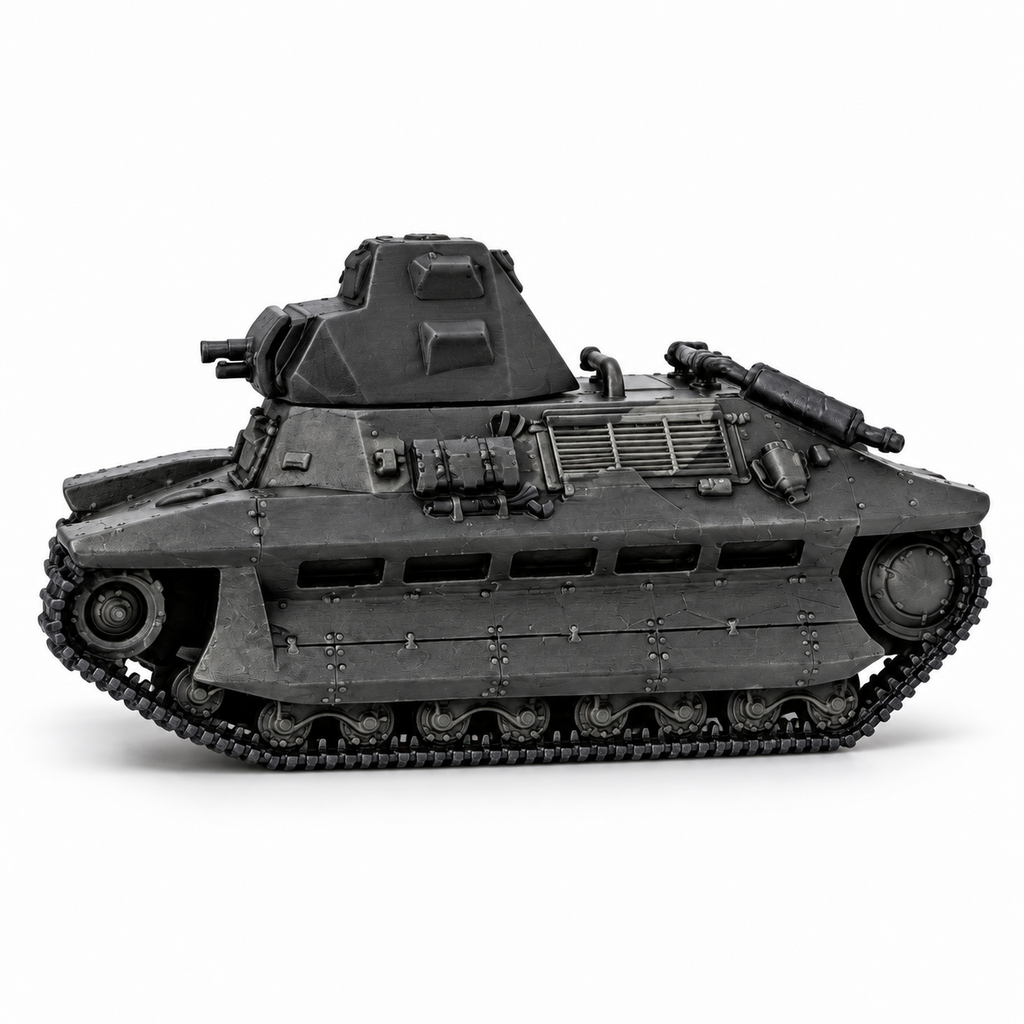 SSMODEL 1/72 1/144 Multi-Scale FCM 36 French Light Tank WWII Resin Model TSS1286
