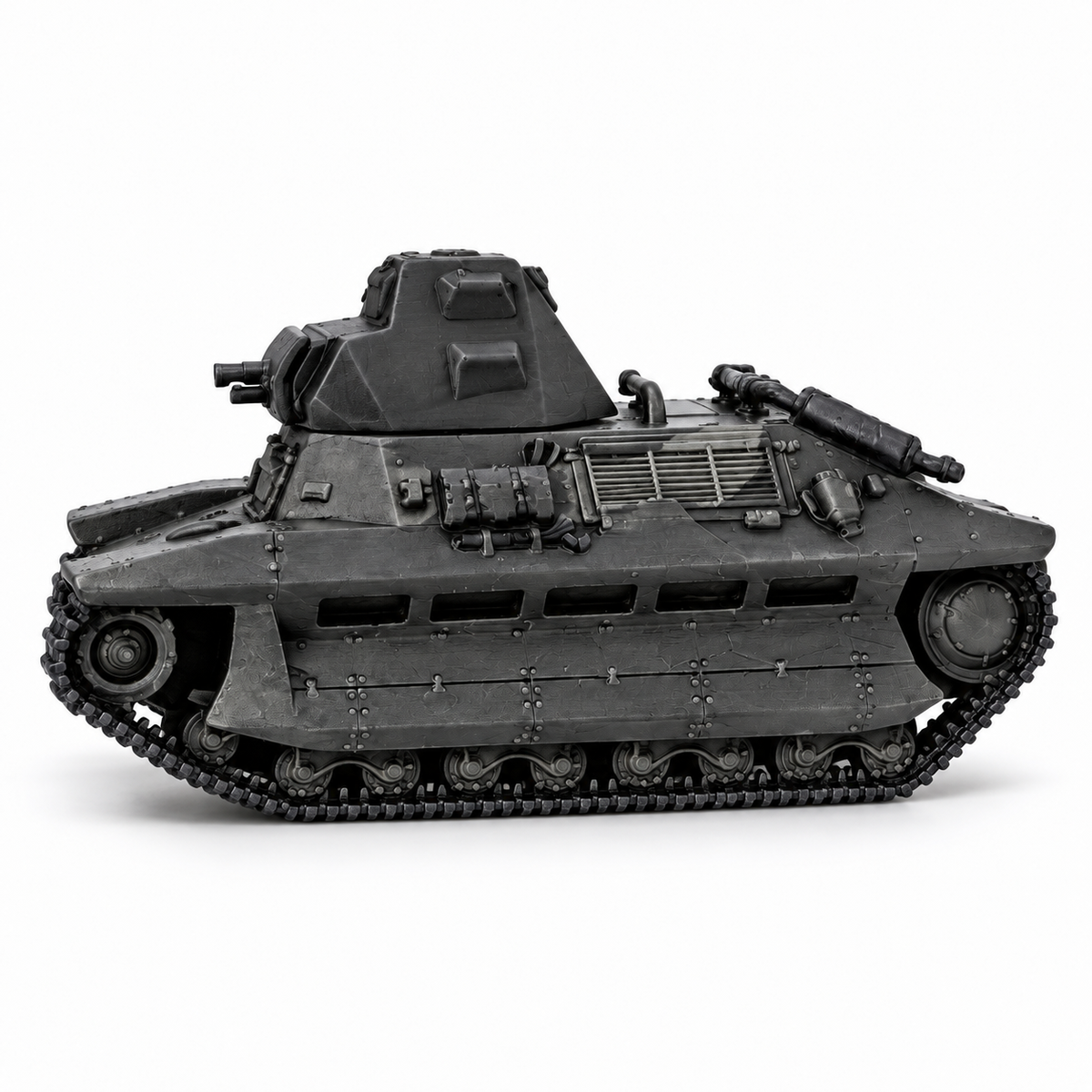 SSMODEL 1/72 1/144 Multi-Scale FCM 36 French Light Tank WWII Resin Model TSS1286 — detail view 3