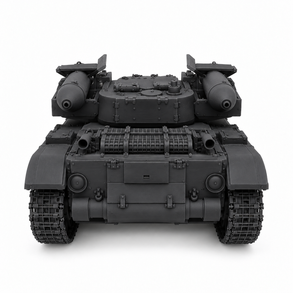 SSMODEL 1/72 1/144 Multi Scale RBT-7 Soviet fictional tank Resin Model TSS0156