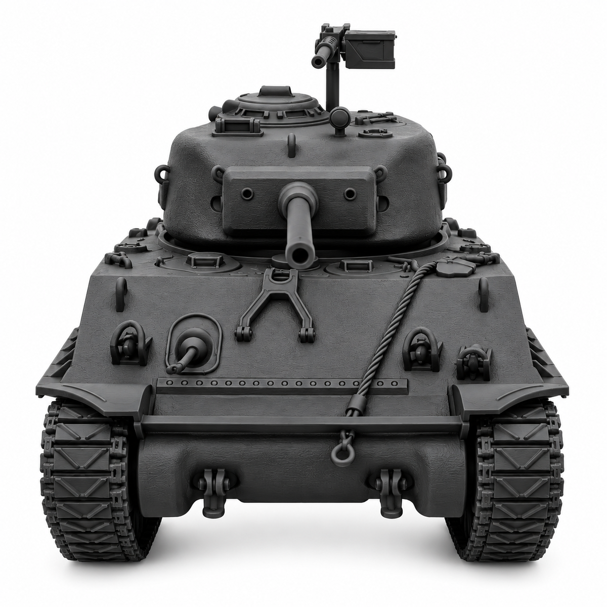 SSMODEL 1/72 1/144 WWII US Sherman M4A3E8 Easy Eight Resin Model Kit TSS0885 — detail view 14