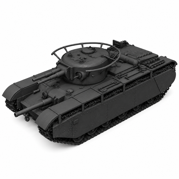 SSMODEL 1/72 1/144 Multi Scale T-35 bis fictional Tank Resin Model Kit TSS0531