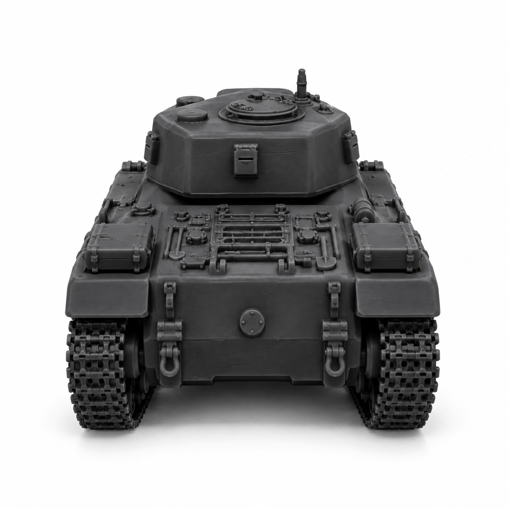 SSMODEL 1/72 1/144 Multi Scale Ram Mk.I 2pounder Canada Tank Model Kit TSS0917