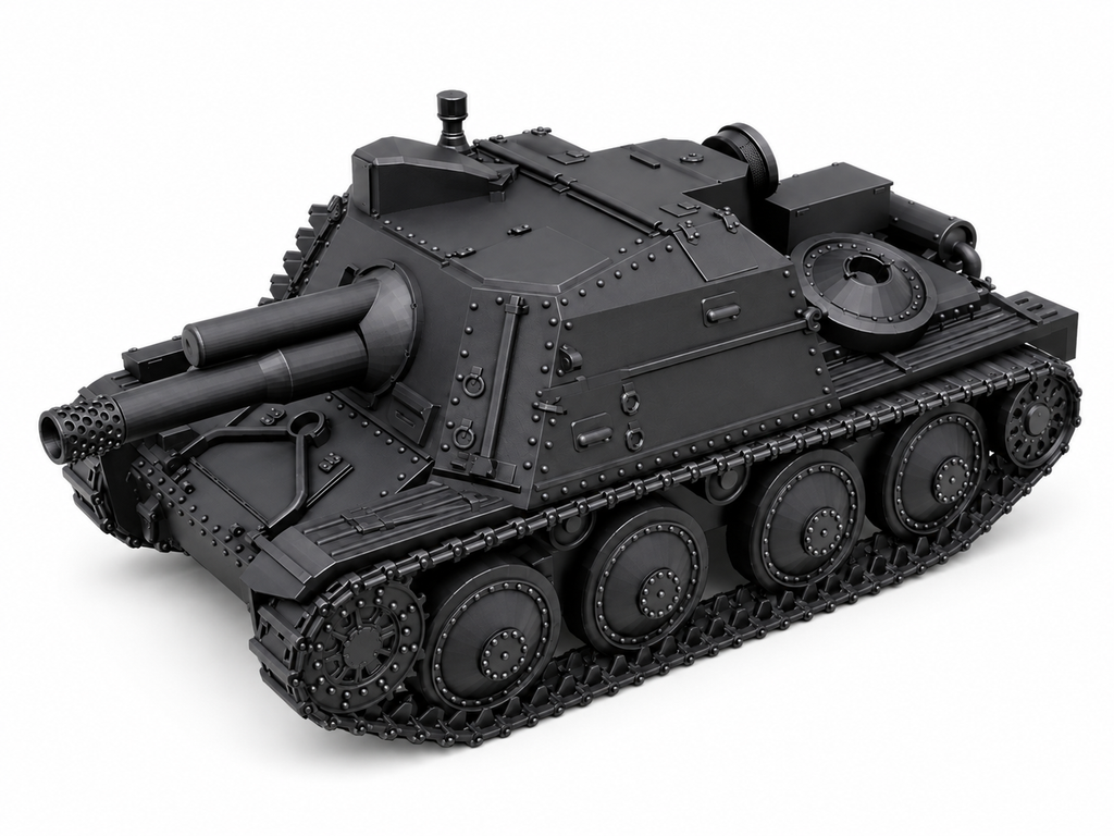 SSMODEL 1/72 1/144 Multi Scale Sav m43 tank Resin Model Kit TSS0282