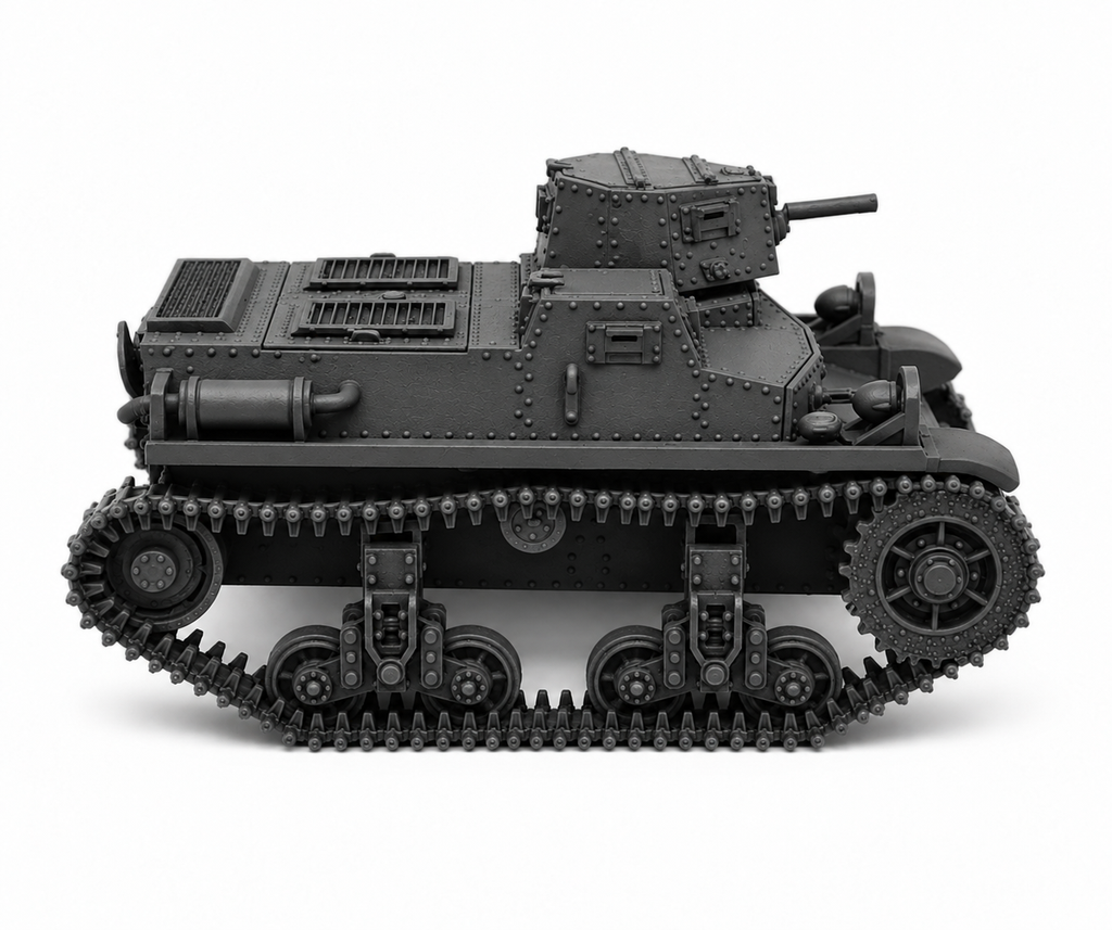 SSMODEL 1/72 1/144 Multi Scale Marmon Herrington CTLS-4TAС Tank MODEL TSS0676