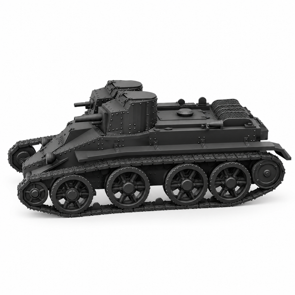 SSMODEL1/72 1/144 Multi Scale BT-4 Fictional Tank Resin Model Kit TSS0577