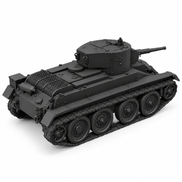 SSMODEL1/72 1/144 Multi Scale BT-5 late Tank Resin Model Kit TSS0575