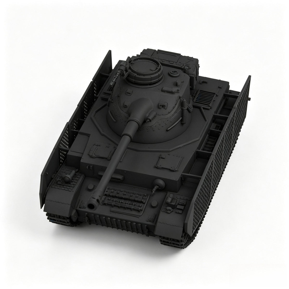 SSMODEL 1/72 1/144  Pz.Kpfw.IV Ausf.J mit Wiegenturm tank MODEL kit TSS0321 — detail view 5