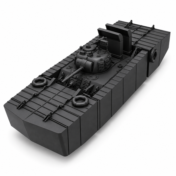 SSMODEL 1/72 1/144 Sherman M4 with the T6 Flotation device tMODEL kit TSS0694