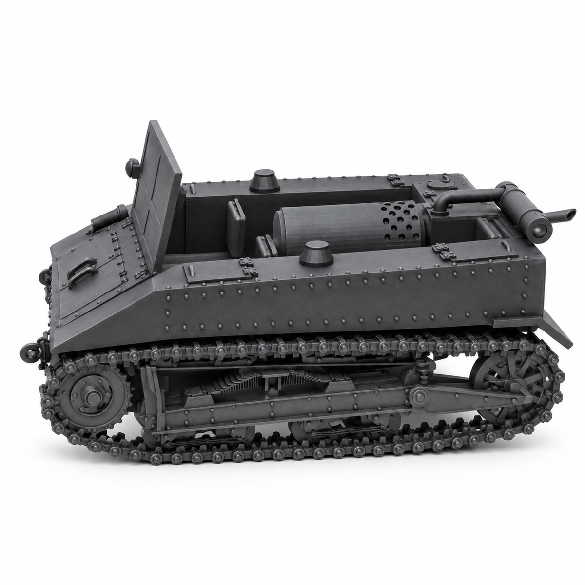 SSMODEL 1/72 1/144 Multi Scale C2P tank Resin MODEL kit TSS0302 — detail view 3