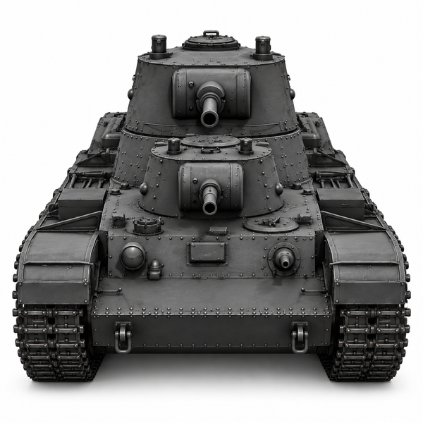 SSMODEL1/72 1/144 Multi Scale Soviet Union SMK tank Resin Model Kit TSS0557