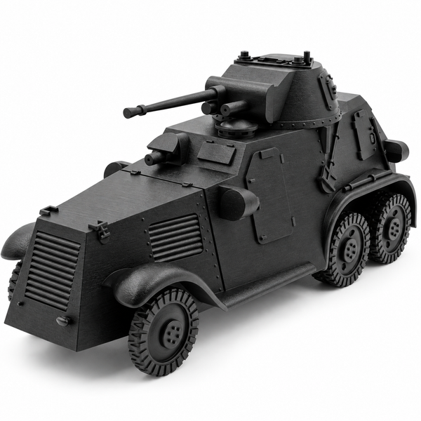SSMODEL 1/72 1/144 Multi-Scale WWII Swedish L-181 Armored Car Model Kit TSS1276