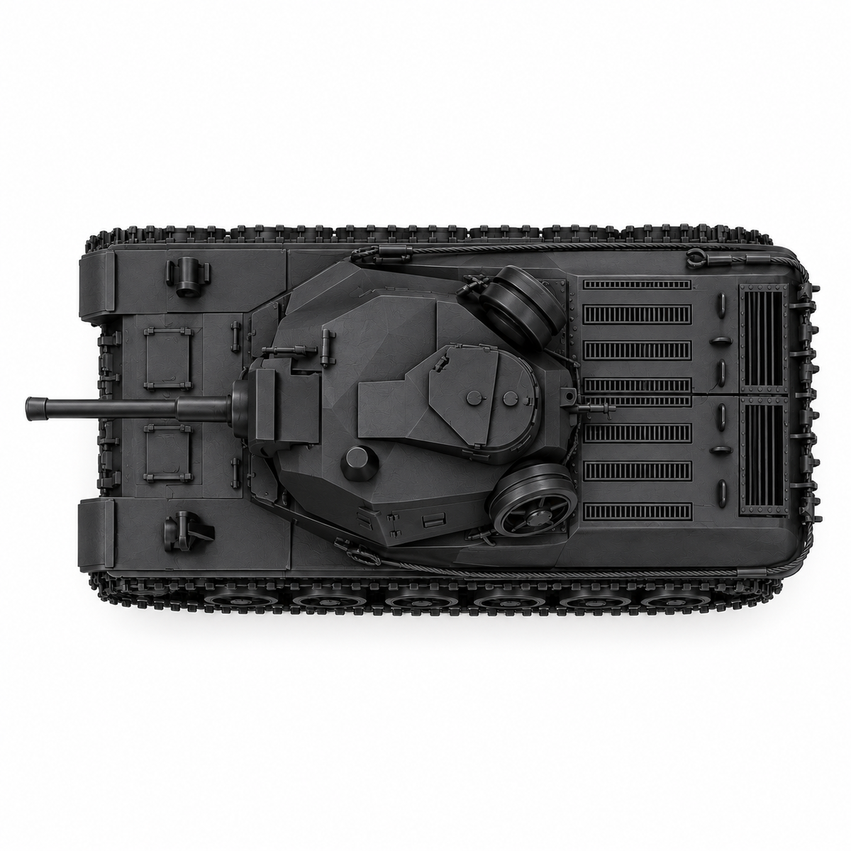 SSMODEL 1/72 1/144 Multi Scale Stridsvagn m/42Medium Strv m/42Tank MODEL TSS1351 — detail view 3