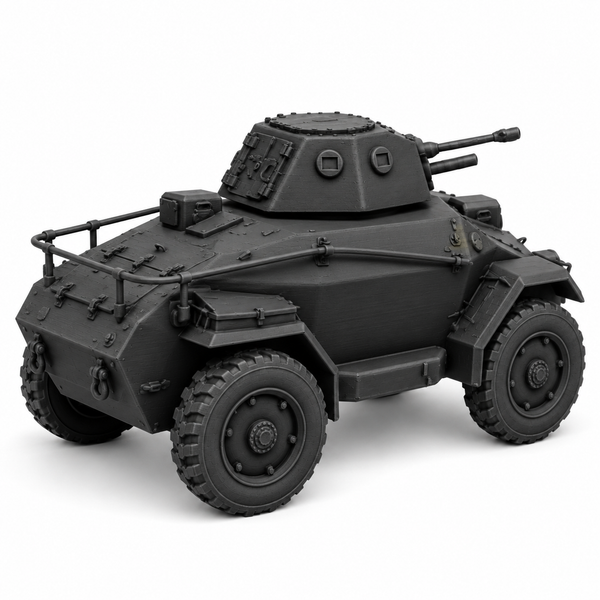 SSMODEL 1/72 1/144 Multi-Scale Hungarian WW2 17 Vehicles Resin Model Kit TSS0804