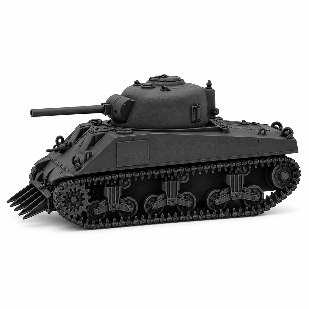 SSMODEL 1/72 1/144 Multi Scale Sherman Rhinoceros tank US WW2 Tank MODEL TSS1340