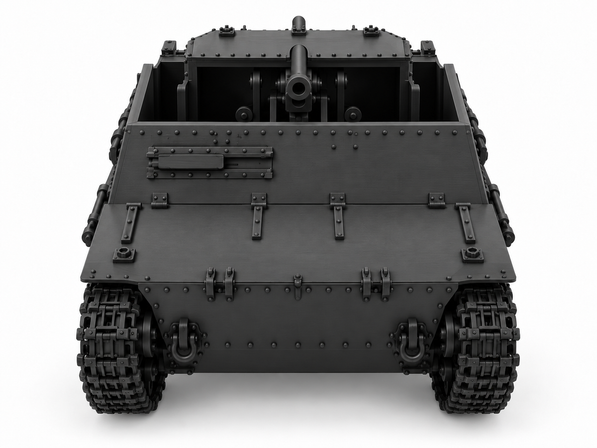 SSMODEL 1/72 1/144 Multi Scale hunter T13 B1 Tank MODEL kit TSS1377 — detail view 5