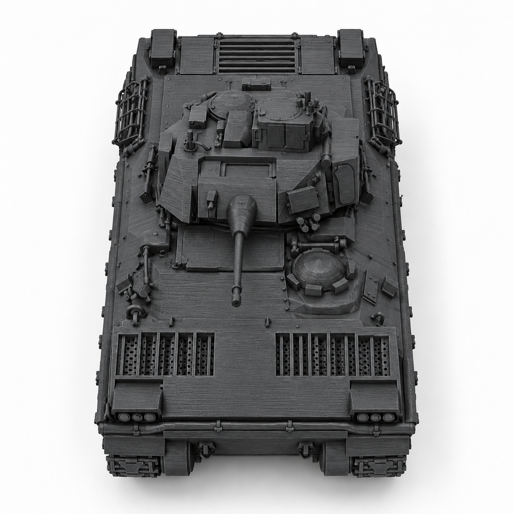 SSMODEL 1/72 1/144 Multi Scale Bradley M3 CFV Tank Resin Model Kit TSS0715