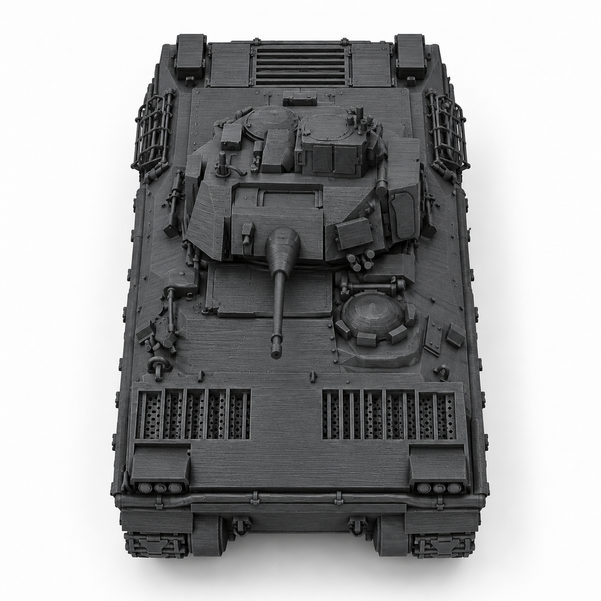 SSMODEL 1/72 1/144 Multi Scale Bradley M3 CFV Tank Resin Model Kit TSS0715 — detail view 4