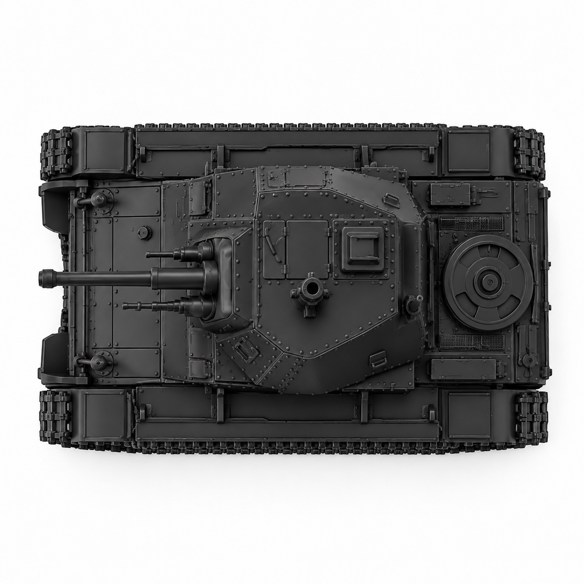 SSMODEL 1/72 1/144 Multi Scale Stridsvagn m/41 Light Sweden Tank MODEL TSS1350 — detail view 3