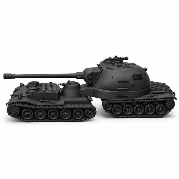SSMODEL1/72 1/144 Multi-Scale Super Heavy Semi-trailer Tank MODEL KIT TSS1440224