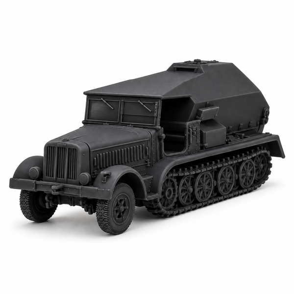 SSMODEL 1/72 1/144 Sd.Kfz.7/3 Feuerleitpanzerfahrzeug Resin MODEL KIT TSS0923