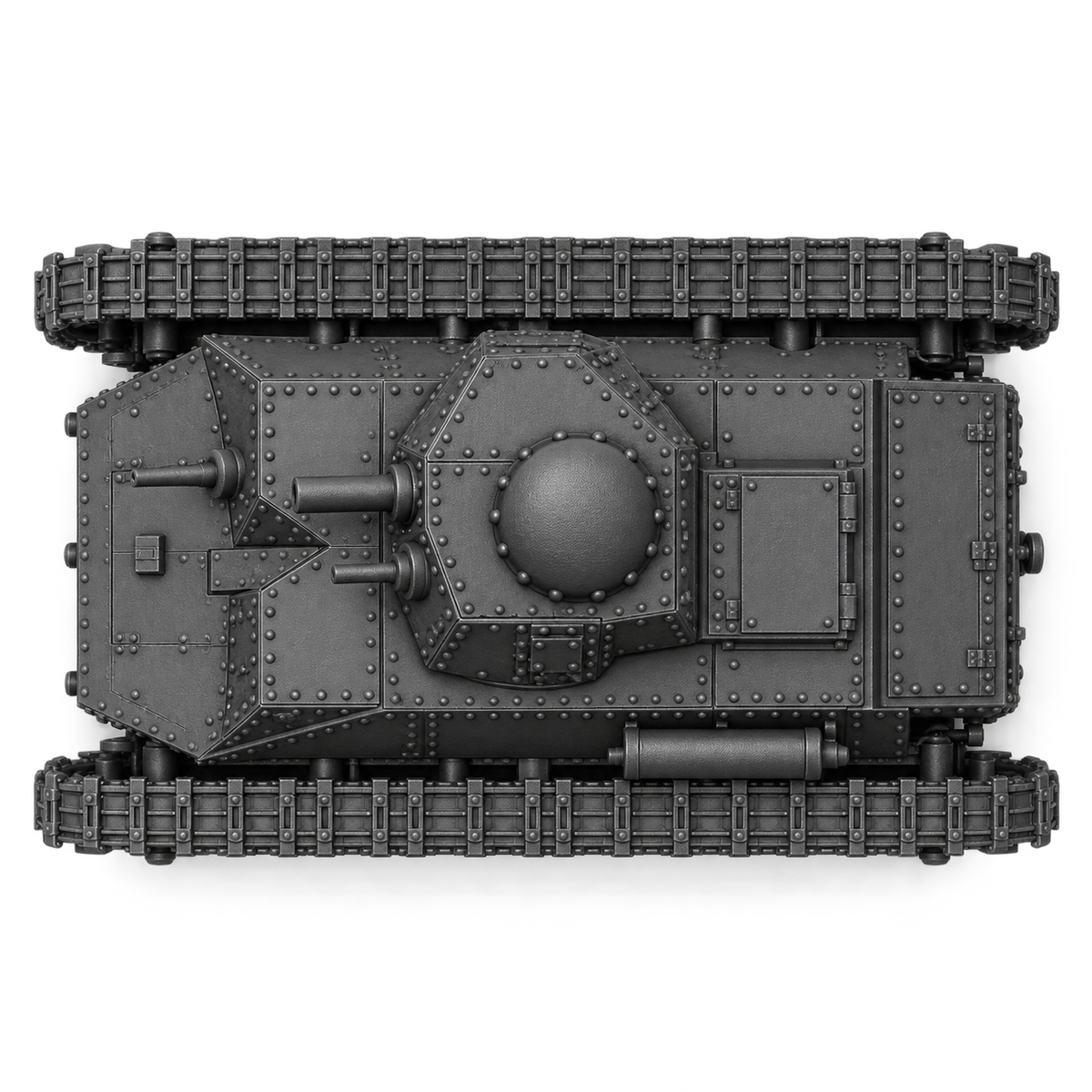 SSMODEL 1/72 1/144  T-19 Experimental Interwar Light Tank MODEL kit TSS0006 — detail view 5