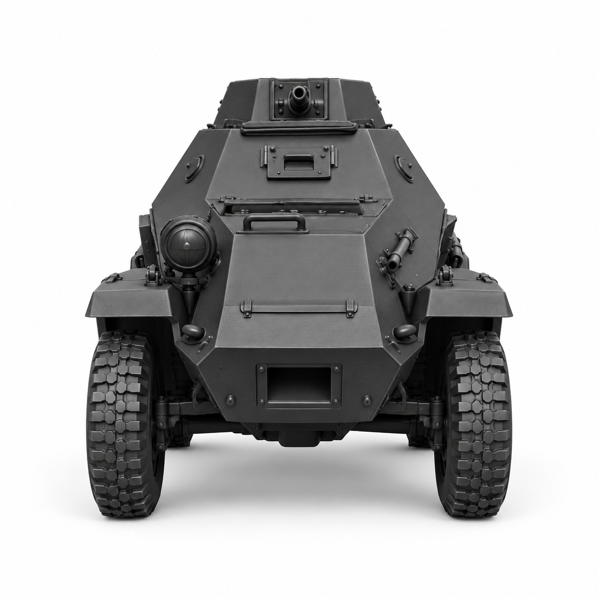 SSMODEL 1/72 1/144 WWII Soviet BA-64B Armored Scout Car Resin Model Kit TSS1225 — detail view 4