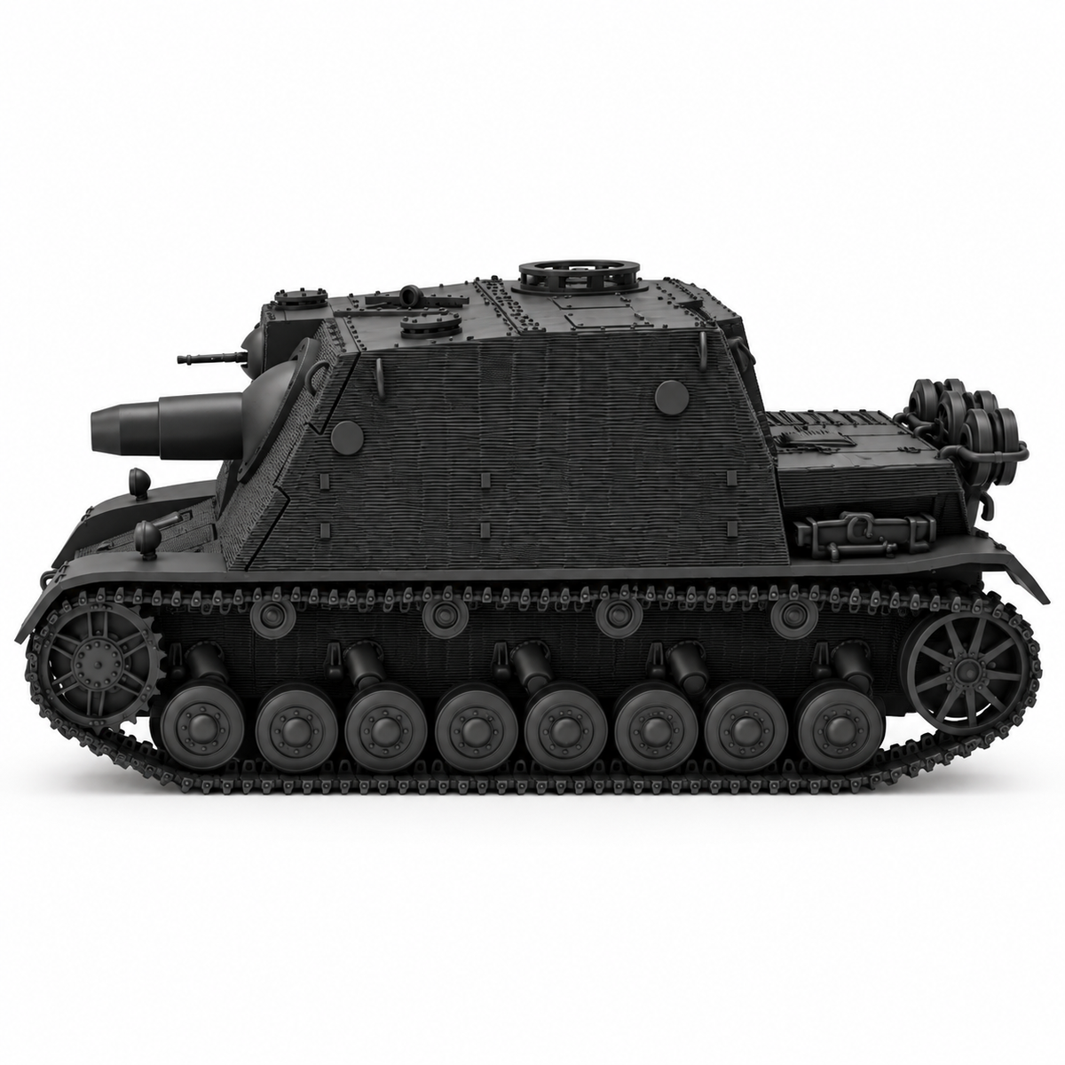 SSMODEL 1/72 1/144 Sturmpanzer IV Brummbar ZIMMERIT option Resin MODEL TSS0965 — detail view 2
