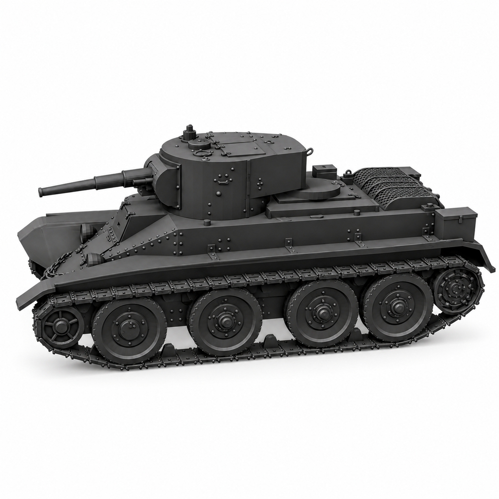 SSMODEL1/72 1/144 Multi Scale BT-5 late Tank Resin Model Kit TSS0575