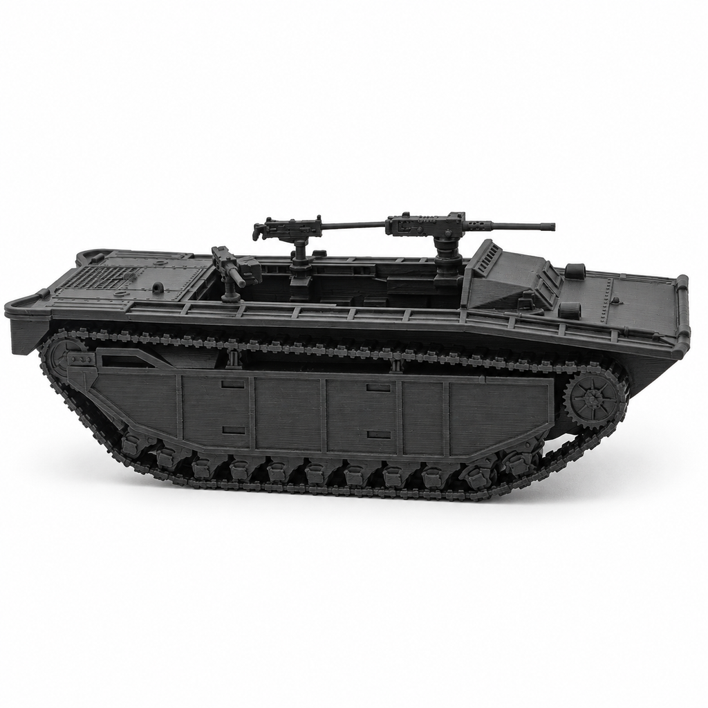 SSMODEL 1/72 1/144 LVT-2 Water Buffalo Amphibious US WW2 Resin Model Kit TSS0867